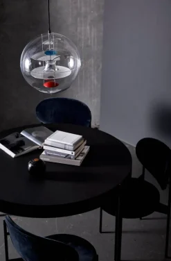 Verpan Series 430 chair, dark blue