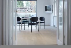 Verpan Series 430 chair, dark blue