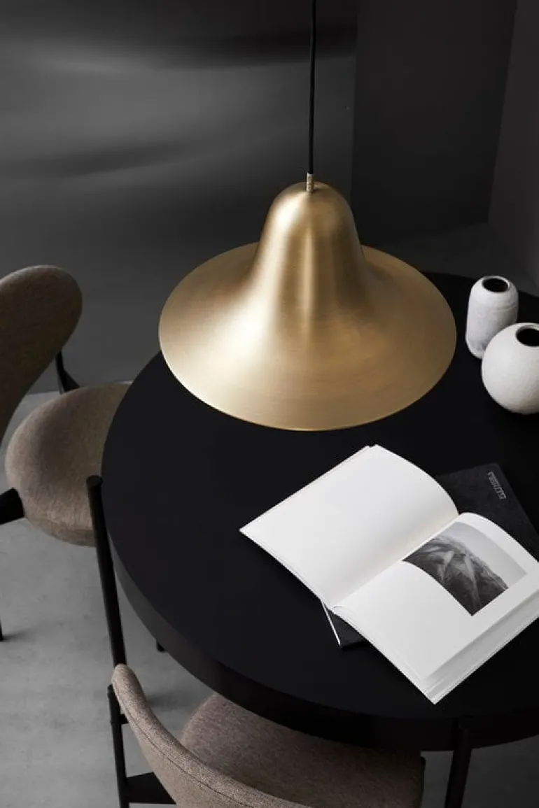 Verpan Series 430 dining table 120 cm, black laminate