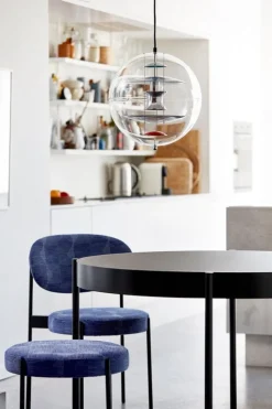 Verpan VP Globe pendant, 40 cm, polished aluminium