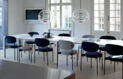 Verpan VP Globe pendant, 40 cm, polished aluminium