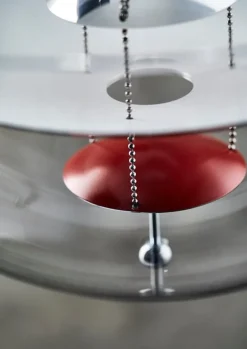 Verpan VP Globe pendant, 40 cm, polished aluminium