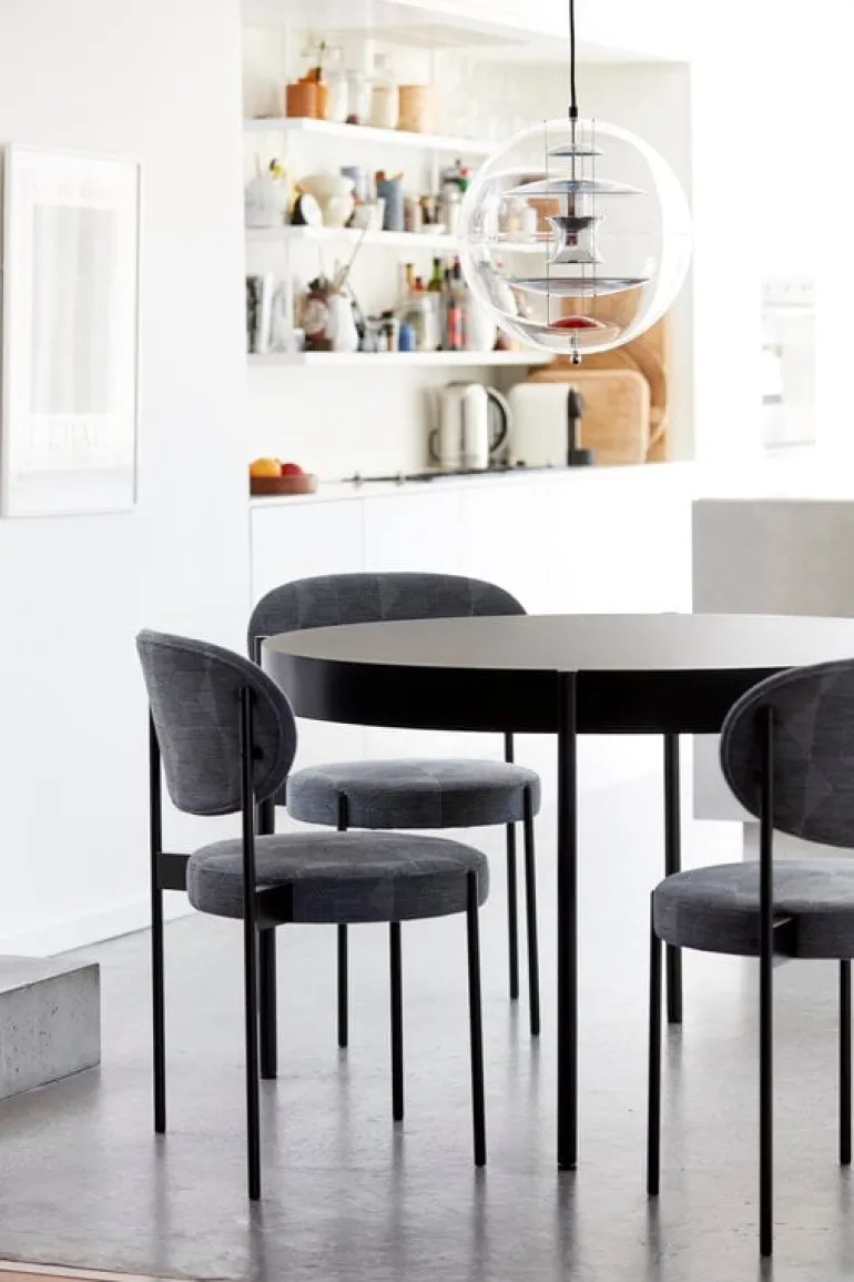 Verpan VP Globe pendant, 40 cm, polished aluminium