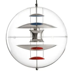 Verpan VP Globe pendant, 50 cm, polished aluminium