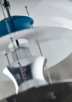 Verpan VP Globe pendant, 50 cm, polished aluminium