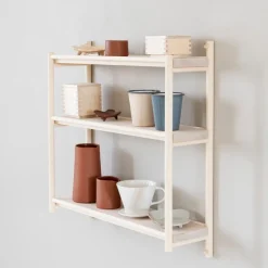 Verso Design Kamu wall shelf, high, birch