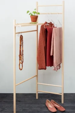 Verso Design Tikas clothes rack, birch