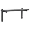 Verso Design Tikas wall shelf, 19 x 60 cm, black