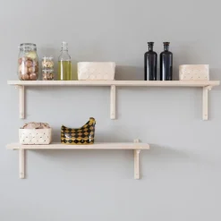 Verso Design Tikas wall shelf 19 x 80 cm, birch
