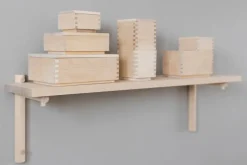 Verso Design Tikas wall shelf 19 x 80 cm, birch