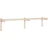 Verso Design Tikas wall shelf 19 x 120 cm, birch