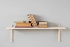 Verso Design Tikas wall shelf 24 x 80 cm, birch
