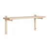 Verso Design Tikas wall shelf 19 x 60 cm, birch