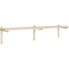 Verso Design Tikas wall shelf 24 x 120 cm, birch
