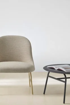 Viccarbe Aleta lounge chair, brass - Gaudi 05