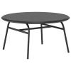 Viccarbe Aleta low table, 80 cm, black
