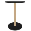 Viccarbe Common low table, 45 cm, matt beech - black