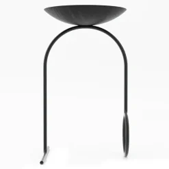 Viccarbe Giro sculpture table, black