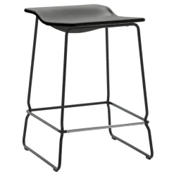 Viccarbe Last Minute stool, medium, black
