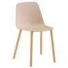 Viccarbe Maarten chair, matt oak - taupe