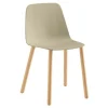 Viccarbe Maarten chair, matt oak - dusty green