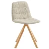 Viccarbe Maarten chair, wooden swivel base, matt oak - Gaudi 05