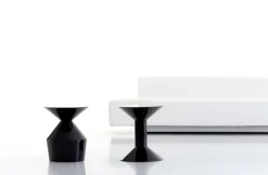 Viccarbe Shape low table O, matt black