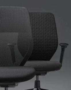 Vitra ACX Light task chair, deep black - nero