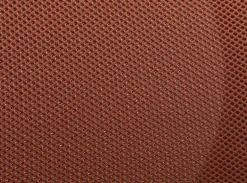 Vitra ACX Mesh task chair, deep black - terracotta