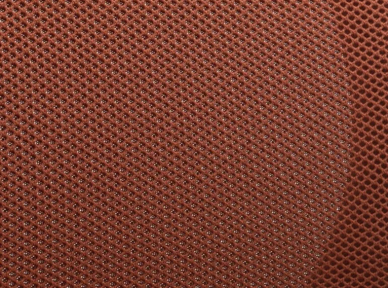 Vitra ACX Mesh task chair, deep black - terracotta