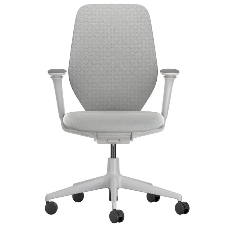 Vitra ACX Soft task chair, soft grey - stone grey