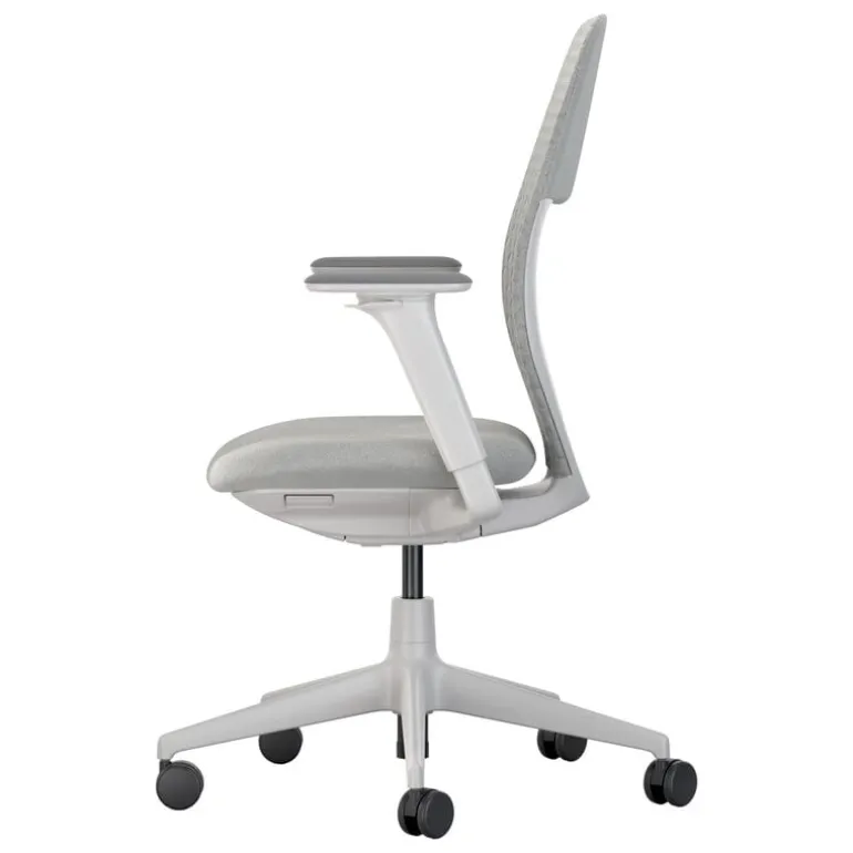 Vitra ACX Soft task chair, soft grey - stone grey