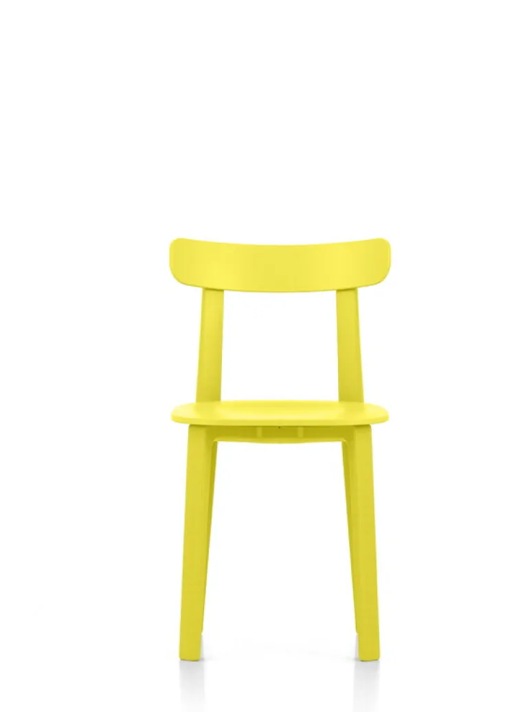 Vitra All Plastic Chair, buttercup
