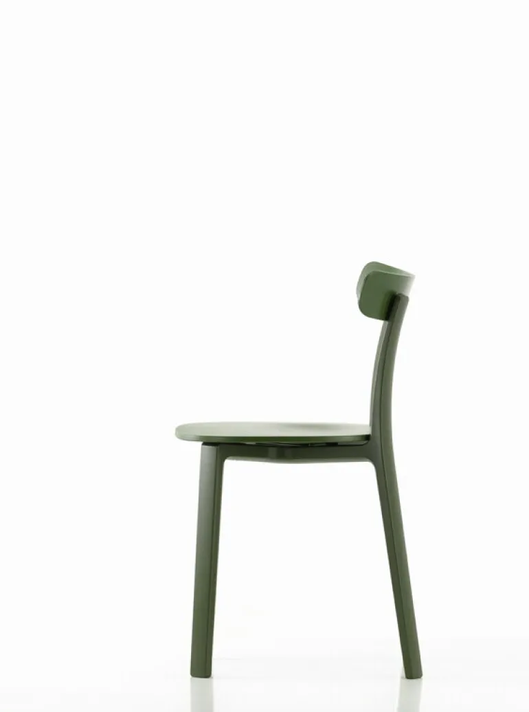 Vitra All Plastic Chair, ivy