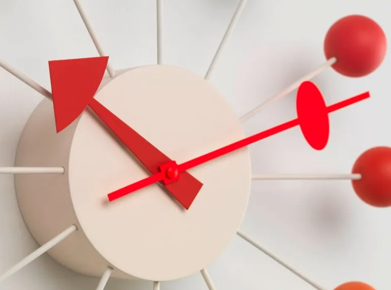 Vitra Ball Clock, dawn, sunset, special edition