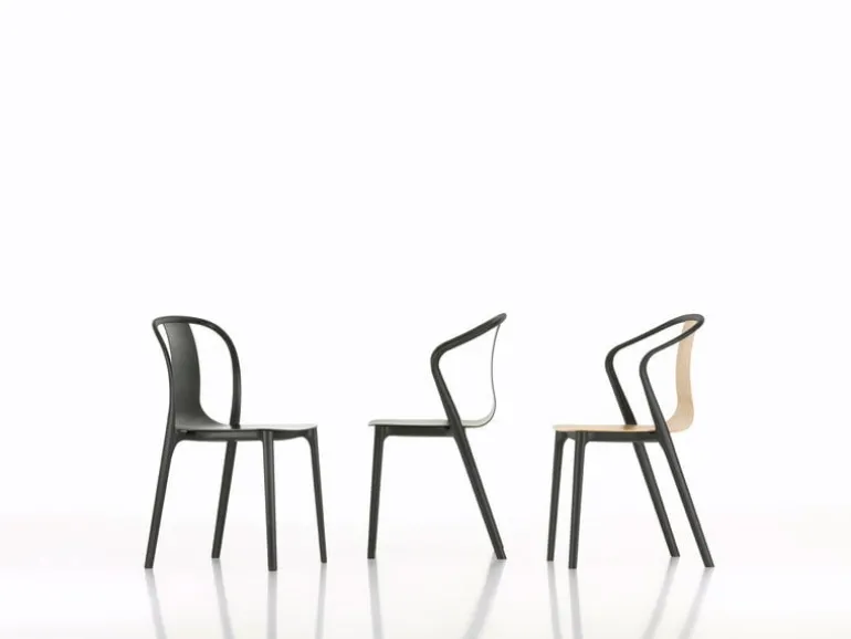 Vitra Belleville armchair, basalt