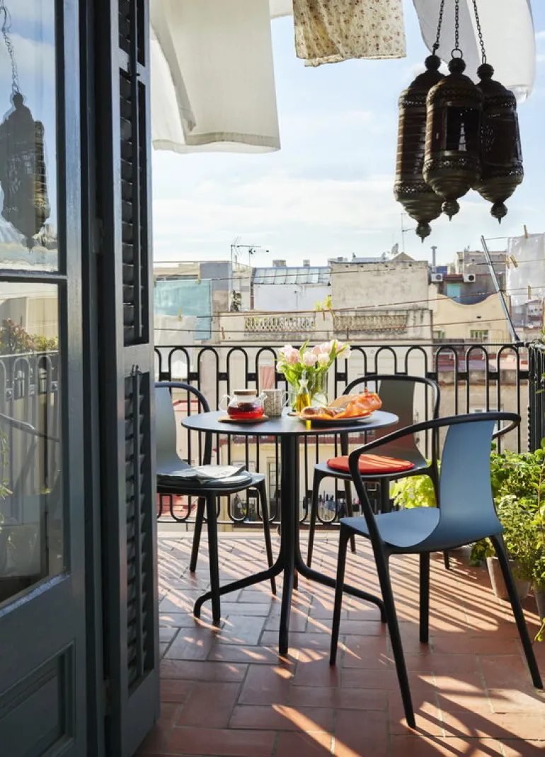 Vitra Belleville armchair, basalt