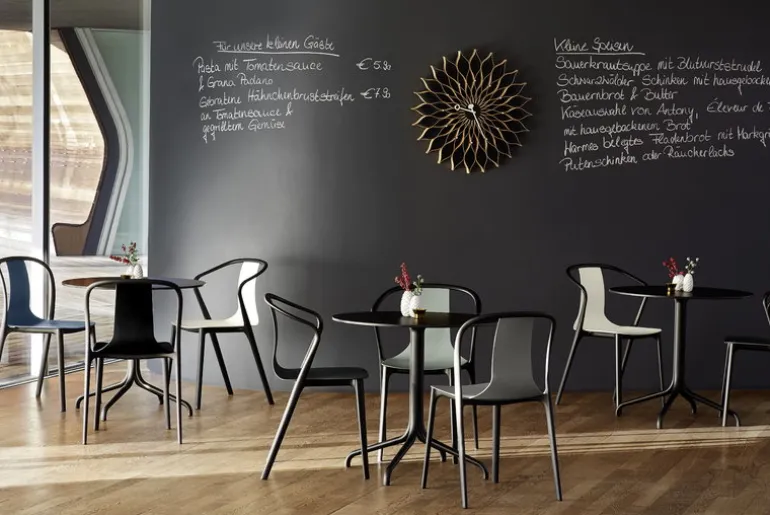 Vitra Belleville armchair, basalt