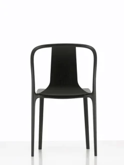 Vitra Belleville chair, black stained ash - black