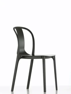 Vitra Belleville chair, black stained ash - black