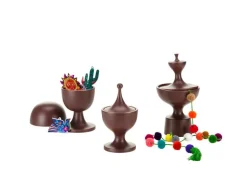 Vitra Ceramic Container 1, dark aubergine