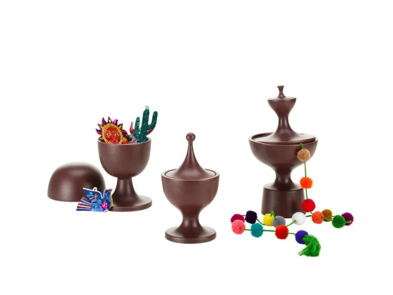 Vitra Ceramic Container 1, dark aubergine