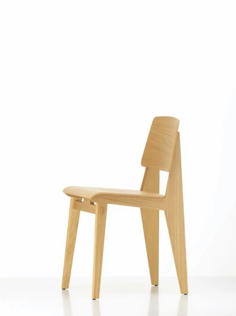 Vitra Chaise Tout Bois chair, natural oak