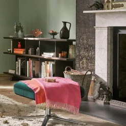 Vitra Colour Block blanket, pink - beige