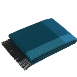 Vitra Colour Block blanket, black - blue