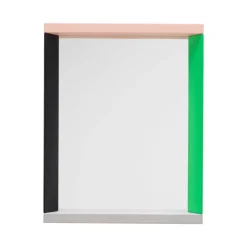 Vitra Colour Frame mirror, small, green - pink