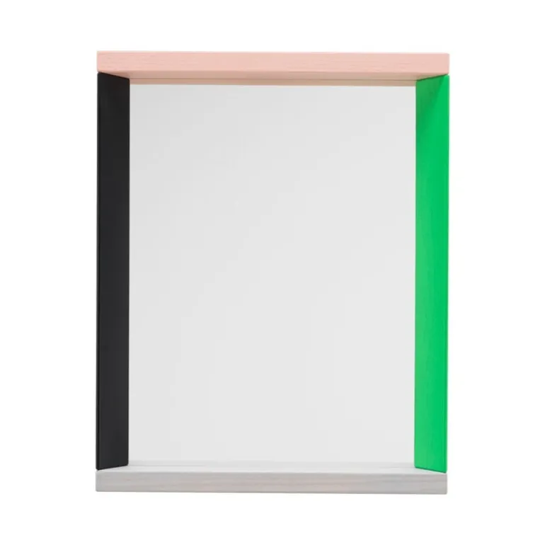 Vitra Colour Frame mirror, small, green - pink