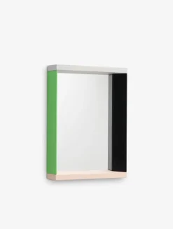 Vitra Colour Frame mirror, small, green - pink