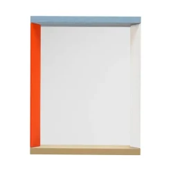 Vitra Colour Frame mirror, small, blue - orange