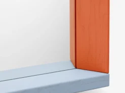 Vitra Colour Frame mirror, small, blue - orange
